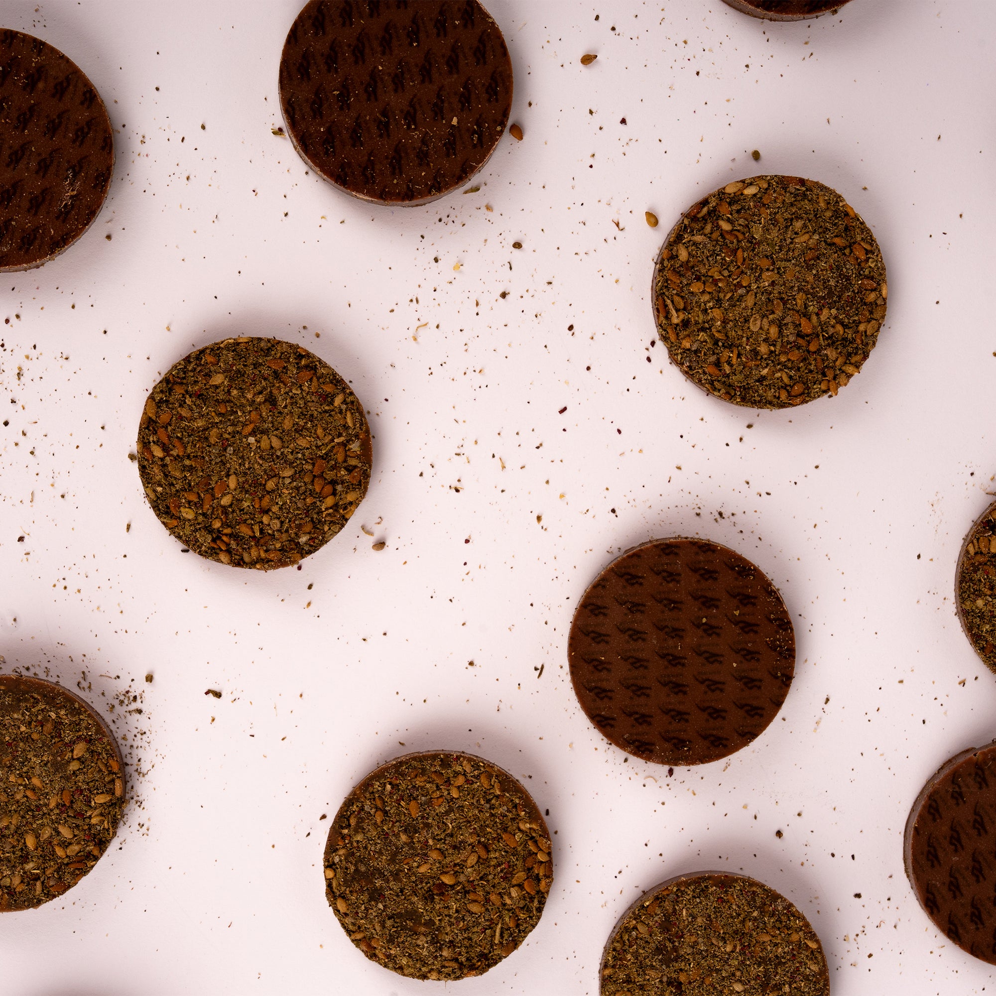 MILK CHOCOLATE WITH ZAATAR