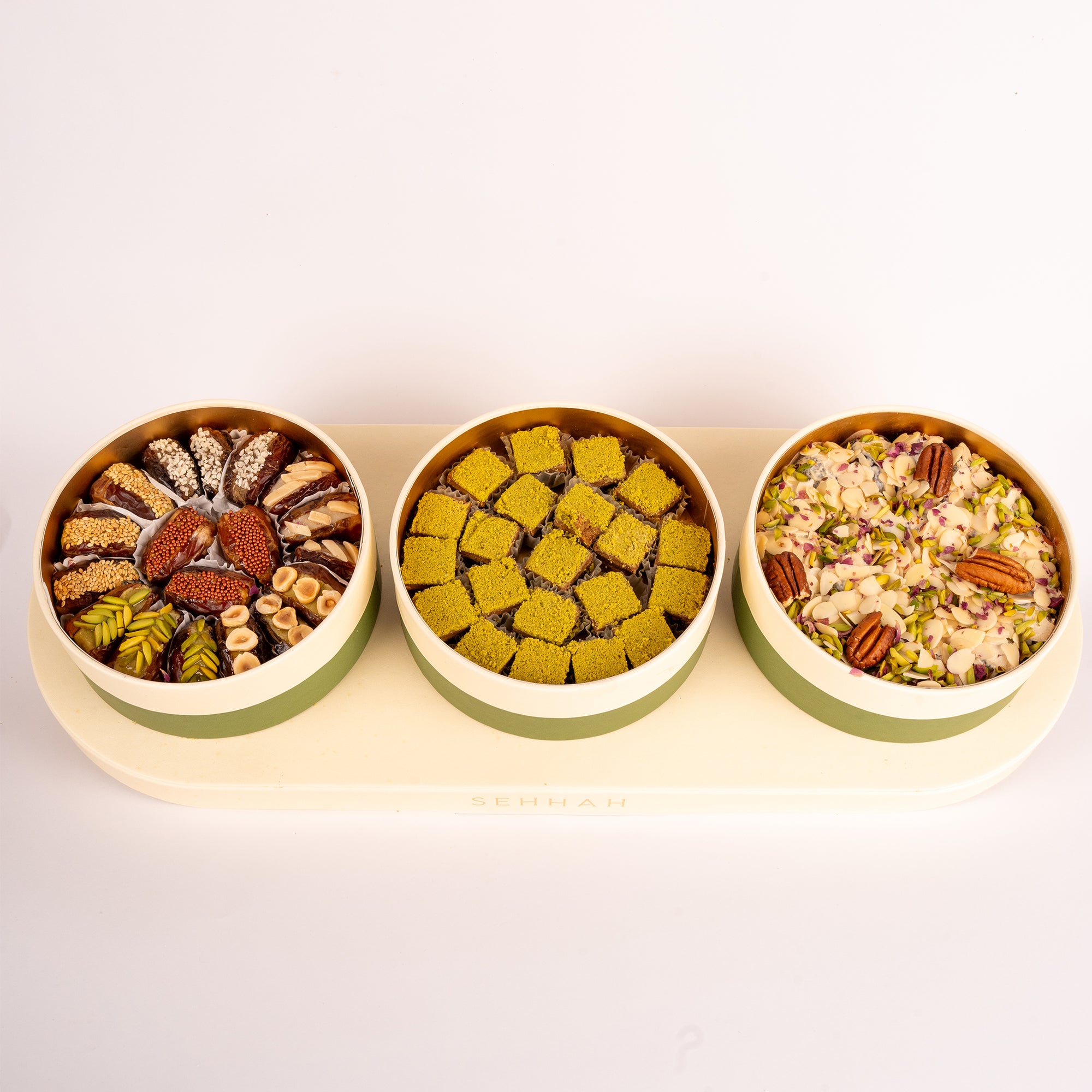 MIXED RANGEENA DATES OVAL TRAY