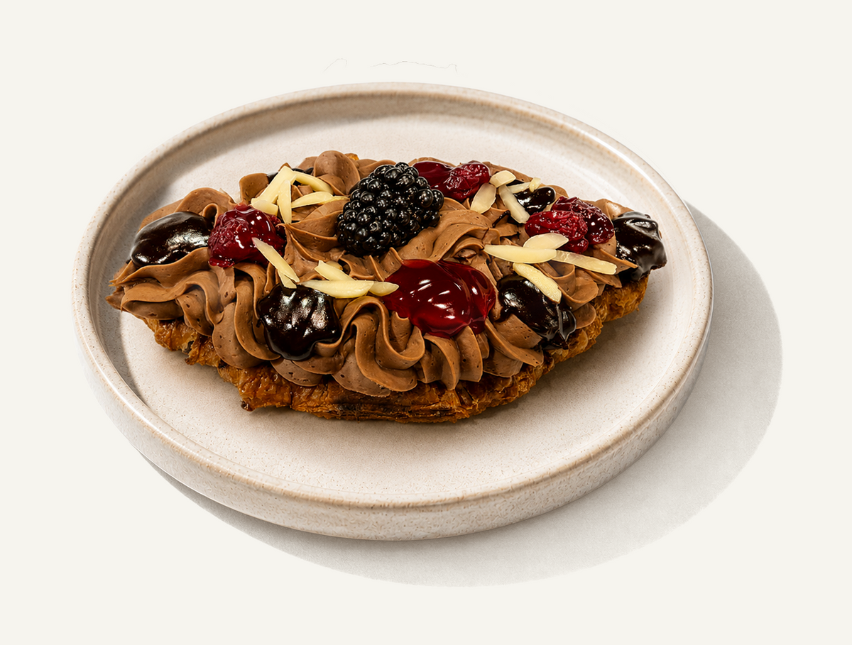 Chocolate Flat Croissant
