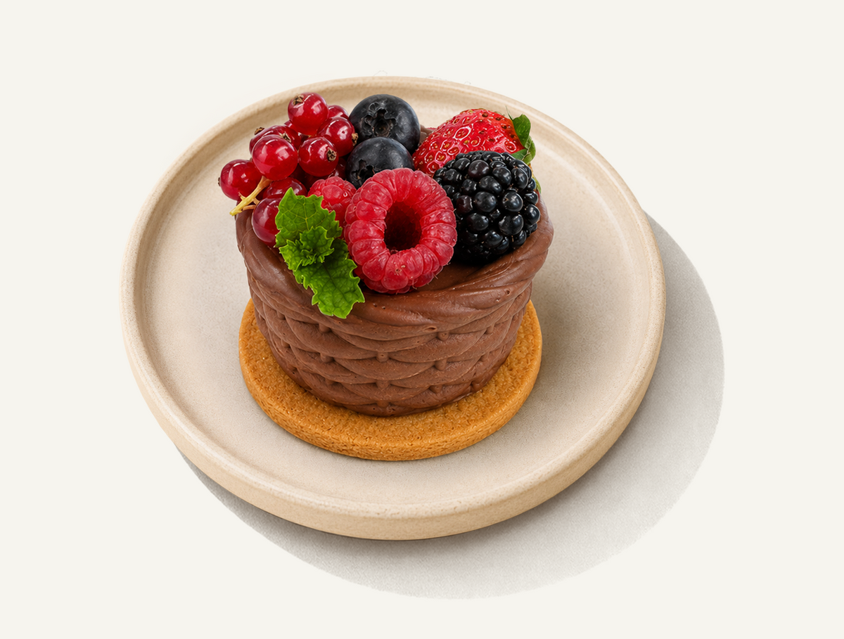 Fruit Basket Cake
