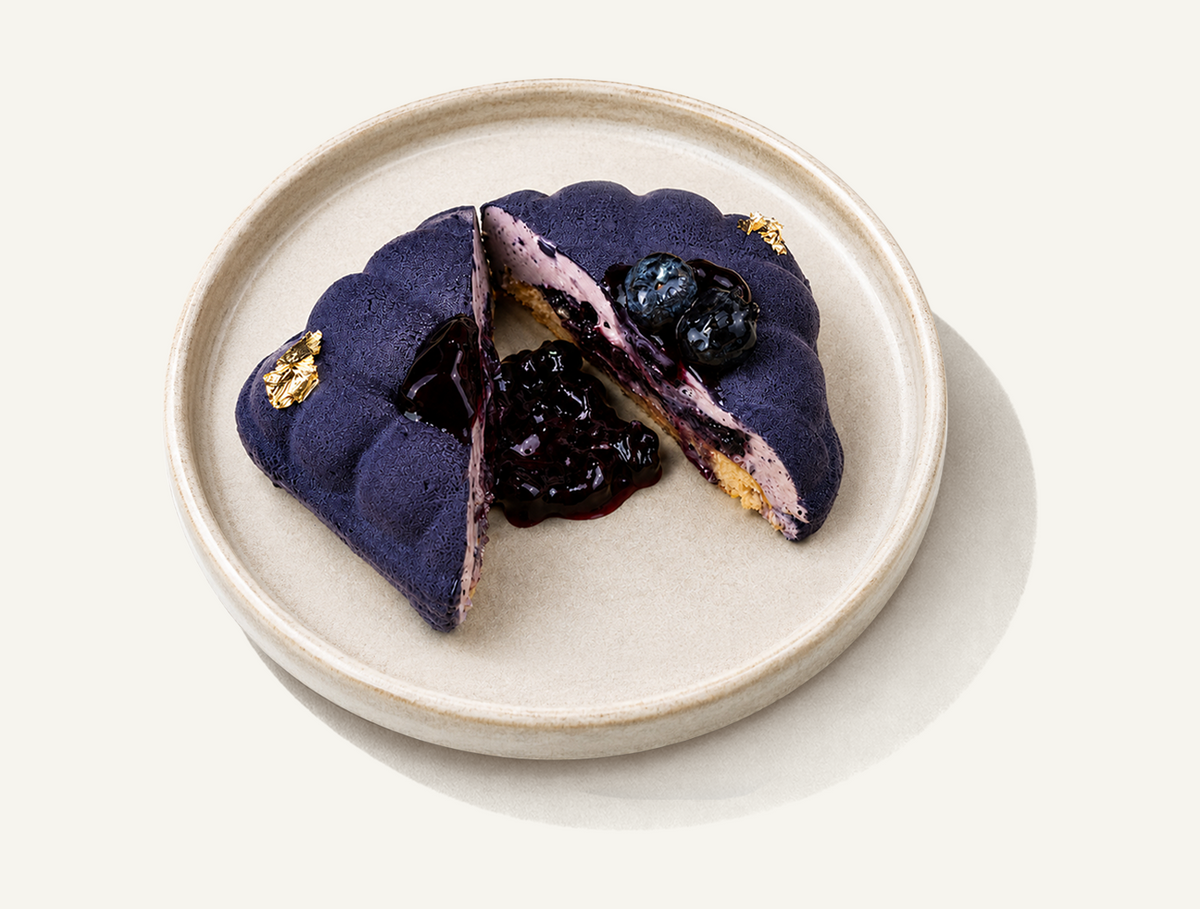 Blueberry Cold Cake