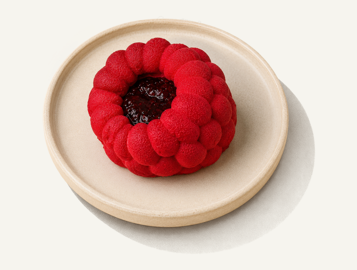 Raspberry Cold Cake