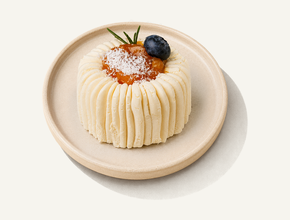 Mango Coconut Cold Cake
