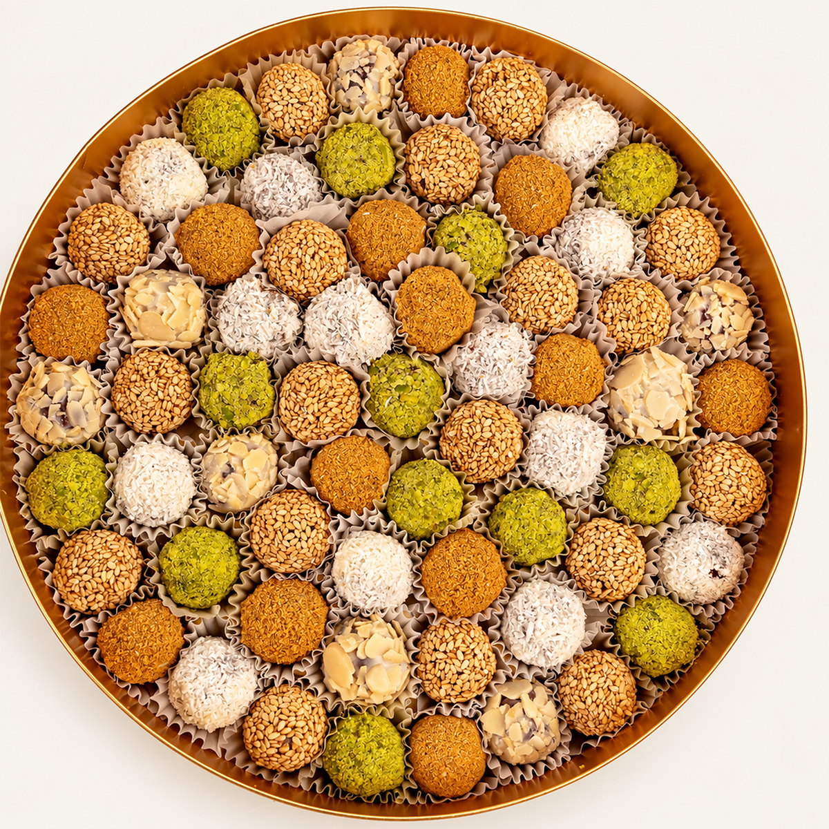 DATES MACADAMIA ROUND BOX