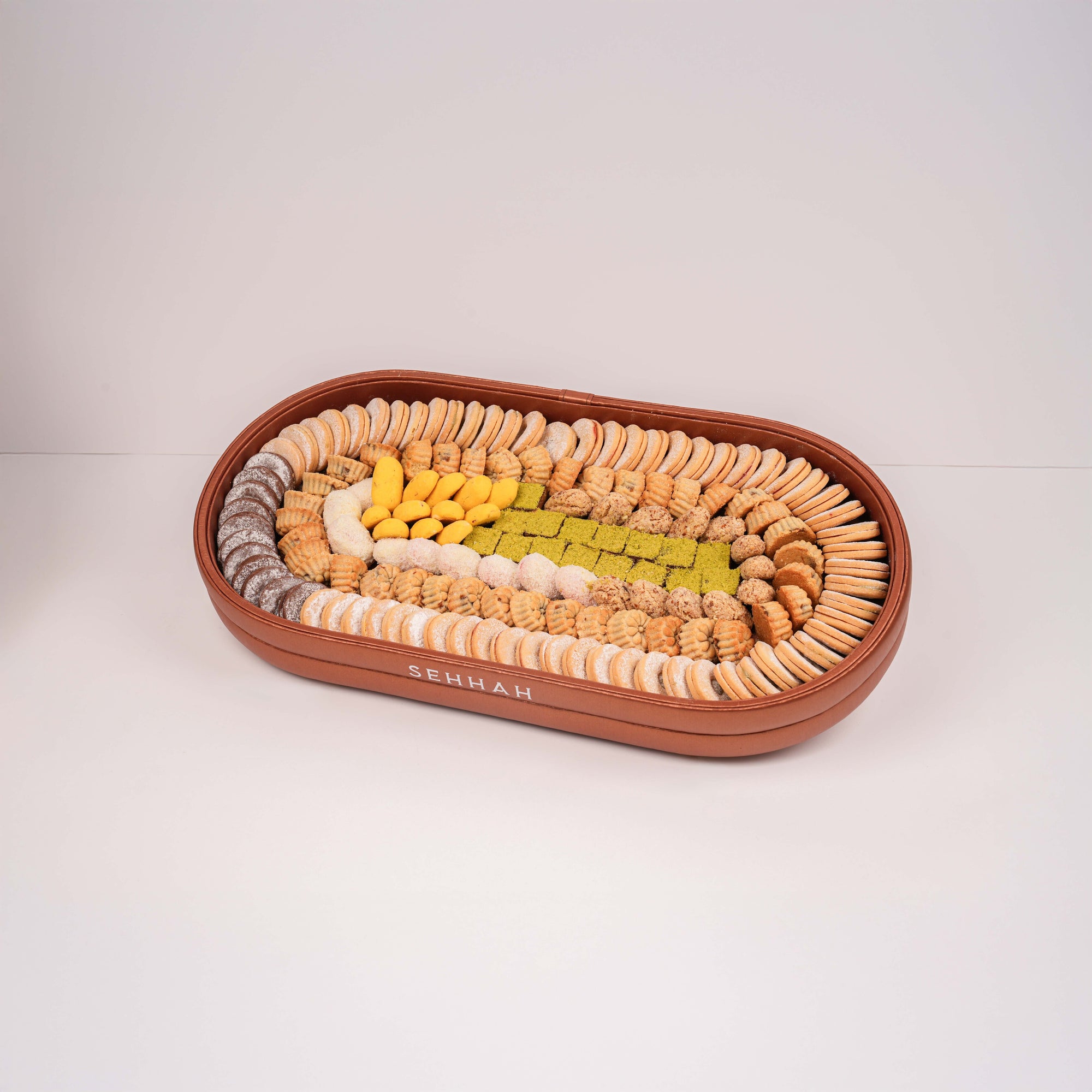MIXED PT FOUR VIP OVAL TRAY