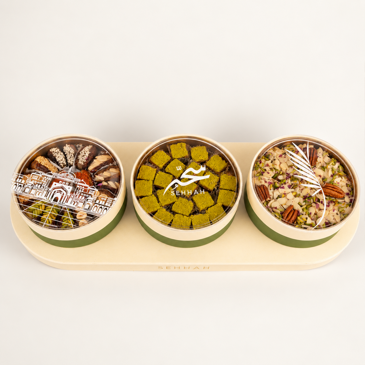 MIXED RANGEENA DATES OVAL TRAY