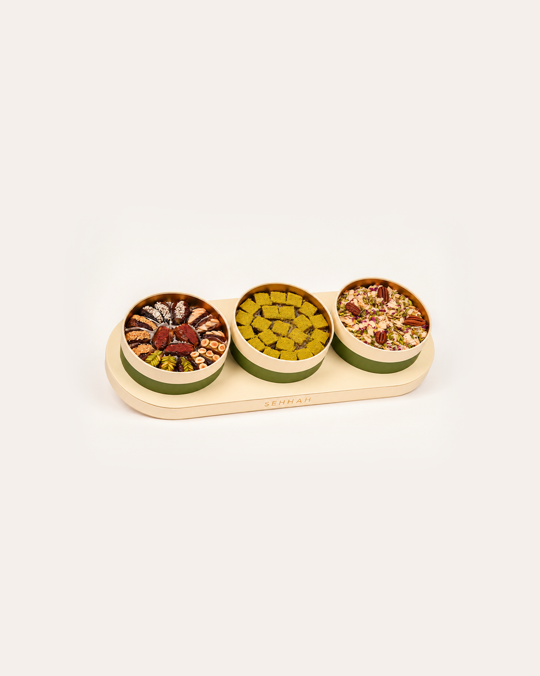 MIXED RANGEENA DATES OVAL TRAY