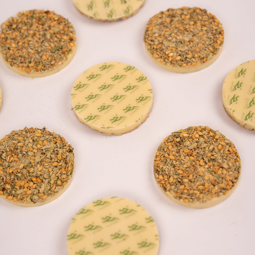 WHITE CHOCOLATE WITH ZAATAR