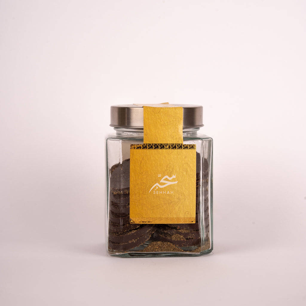 DARK CHOCOLATE WITH ZAATAR
