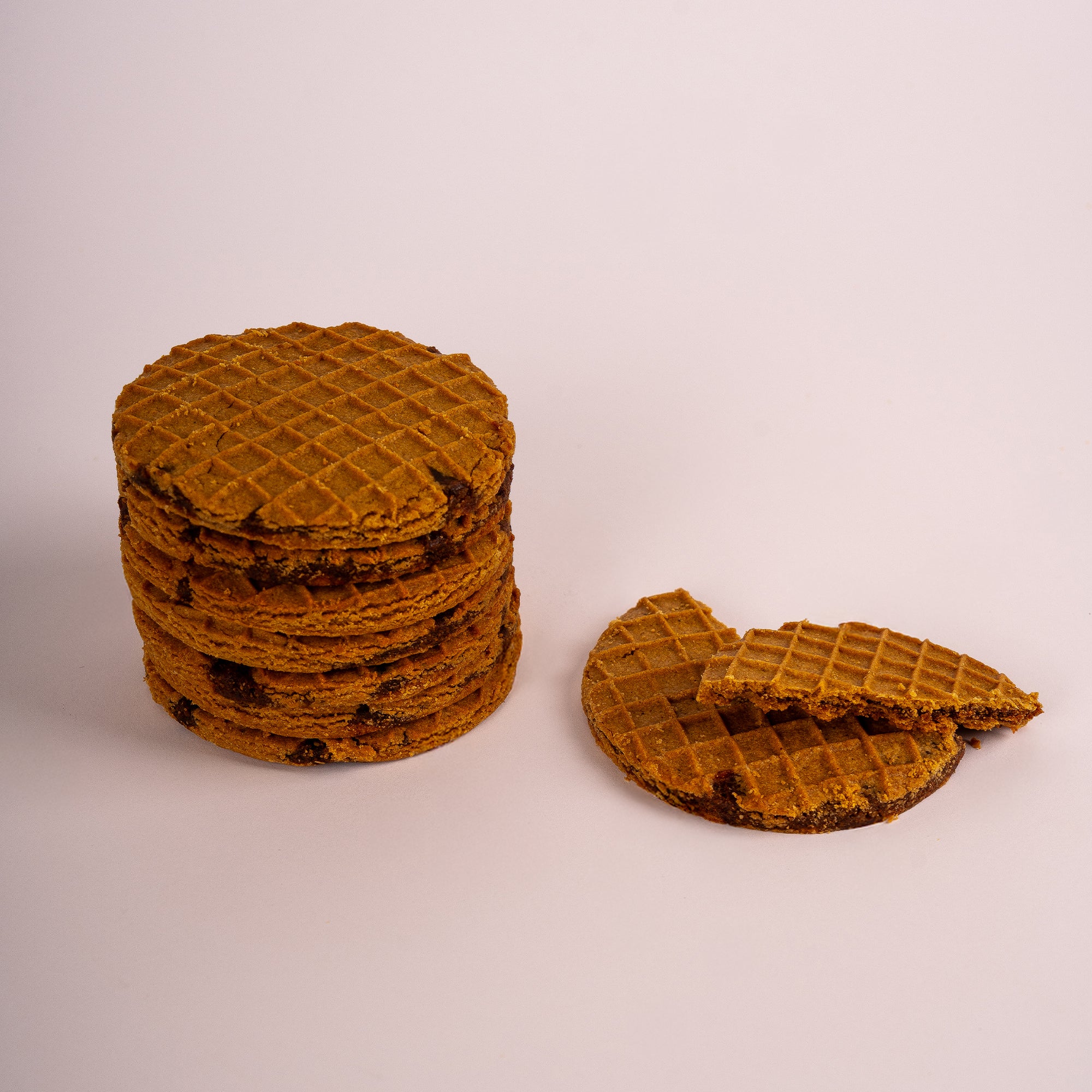 OATS STROOP WAFFLE WITH TURMERIC