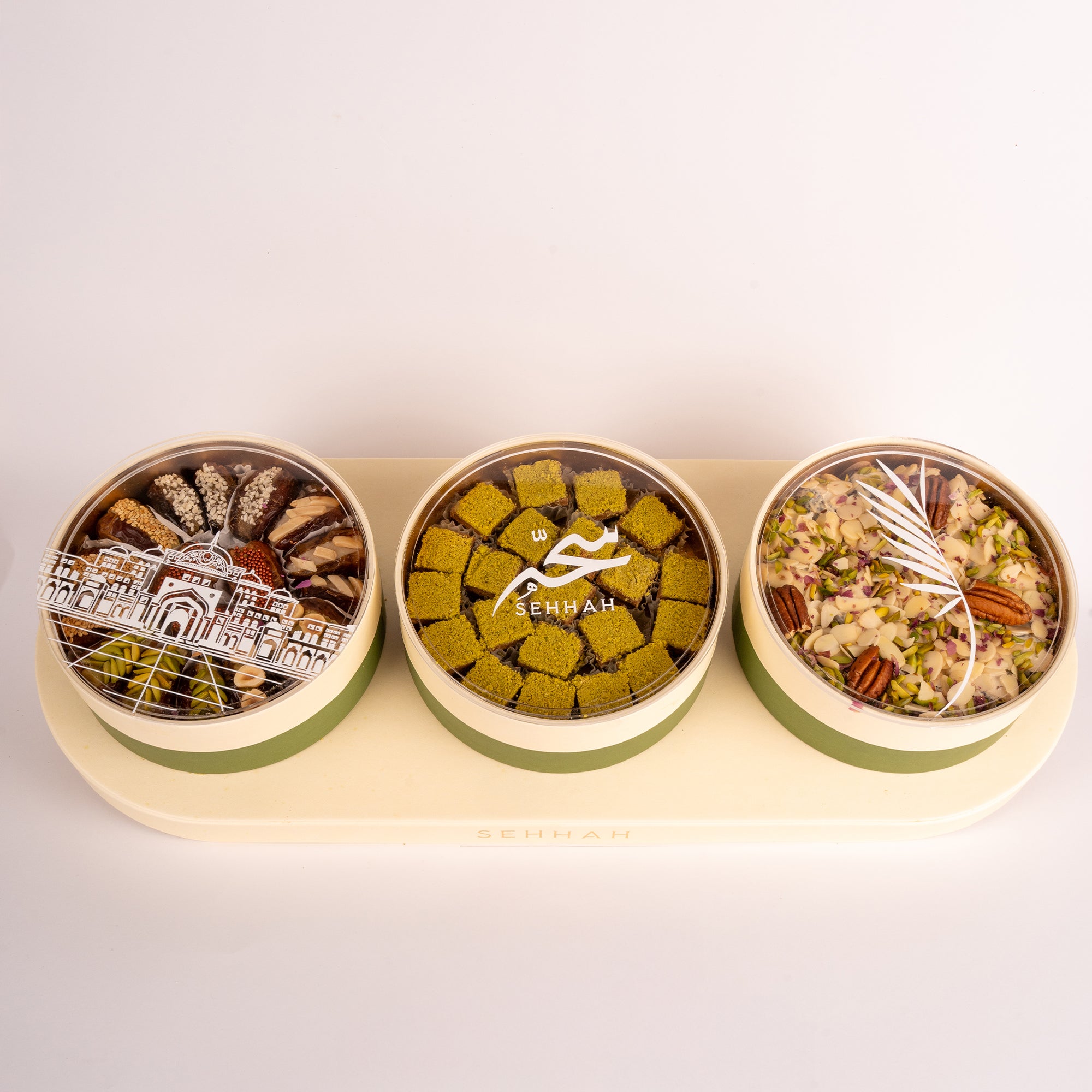 MIXED RANGEENA DATES OVAL TRAY
