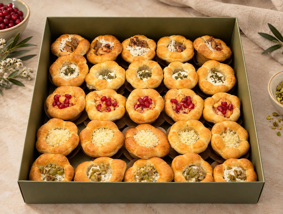 Assorted Flower Fatayer